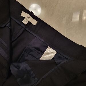 BANANA REPUBLIC lightweight dark navy wool dresspants